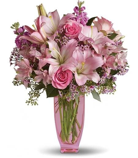 Pink Pink Bouquet anniversary flower delivery